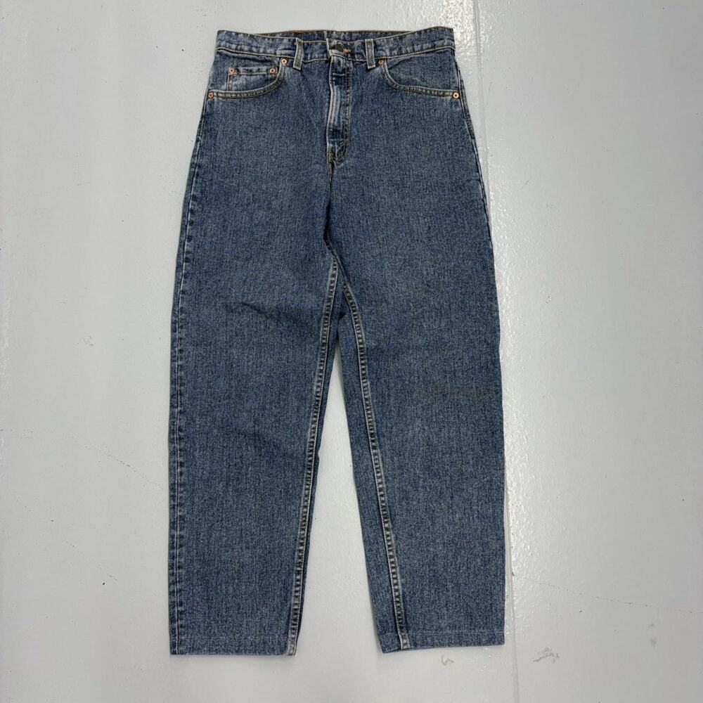 Vintage 90s Levi's 550 Blue Relaxed Fit USA Jeans 32x30